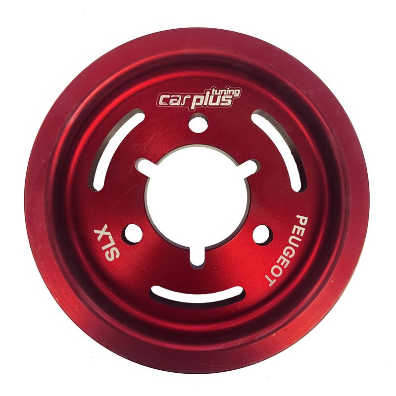 پولی سر میل لنگ کار پلاس تیونینگ کد cpt slx red مناسب برای پژو 405slx و پرشیا tu5